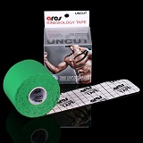 Tейп kinesio 5см*5м, зеленый Ares